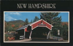 Jackson Covered Bridge, New Hampshire Postcard