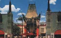 Grauman's Chinese Theatre, Hollywood Postcard