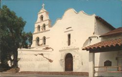 Mission San Diego de Alcala, California's First Mission Postcard