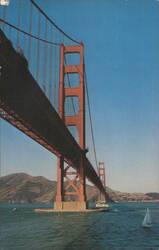 Golden Gate Bridge, San Francisco, CA Postcard