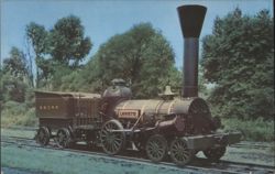 LAFAYETTE (REPLICA) 1837 Train, B&O Transportation Museum Postcard
