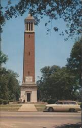 Denny Chimes, University of Alabama Postcard