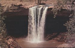 Noccalula Falls, Gadsden, Alabama Postcard