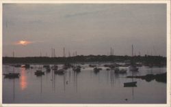 Annisquam Harbor at Sunset, Wingaersheek Beach Postcard