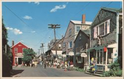 Bearskin Neck, Quaint Shops & Craftsmen's Studios Postcard