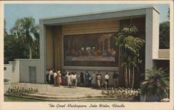 The Great Masterpiece, Leonardo Da Vinci's Last Supper Mosaic Postcard