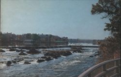 Merrimack River Pawtucket Falls Postcard