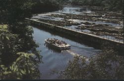 Lowell National Historical Park Barge James B. Francis Postcard