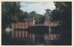 Francis Gate Complex, Flood Control Gate & Boat Lock Postcard