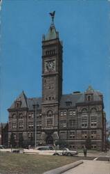 City Hall, Lowell, Massachusetts Postcard