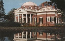 Monticello, Home of Jefferson Postcard