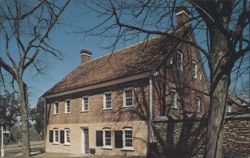 Old Salem Boys School (Wachovia Museum), 1794 Postcard