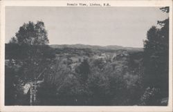Scenic View, Lisbon, NH Postcard