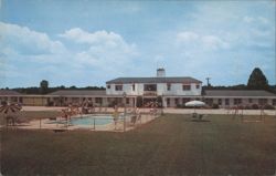 Motel Bel Alton, Swimming Pool, US Highway 301 Postcard