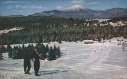 Fawn Ridge Ski Center, Lake Placid, Whiteface Mountain Postcard