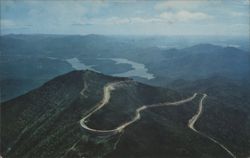 Whiteface Mt. Memorial Highway, Adirondack Mts. Postcard