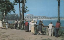 St. Lawrence River Seaway & Power Project Overlooks, NY Postcard