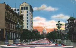 Hotel Sevilla Biltmore, Paseo de Marti, Havana Postcard