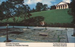 Kennedy Gravesite, Arlington National Cemetery Postcard