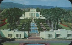 Church of Jesus Christ of Latter-day Saints Temple, Laie Postcard