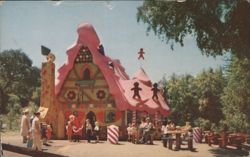 Gingerbread House, Santa's Village, California Postcard