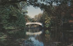 White Bridge, Vanderbilt Estate, Hyde Park Postcard