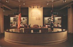 FDR's White House Desk, Franklin D. Roosevelt Library Postcard