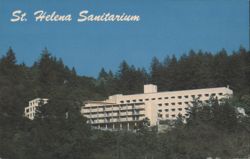 St. Helena Sanitarium & Health Center, Napa Valley Postcard