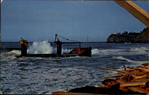 Lumber Barge George Olson Boats, Ships