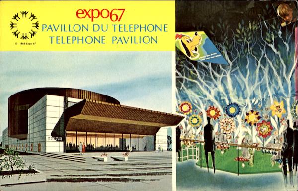 The Telephone Association Of Canada Pavilion Expo 67 - Montreal