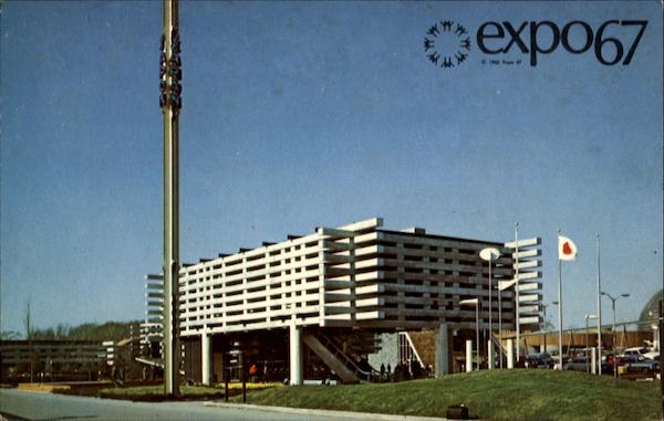 The Pavilion Of Japan Expo 67 - Montreal