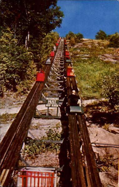Starting The Steep Scenic Climb North Conway New Hampshire