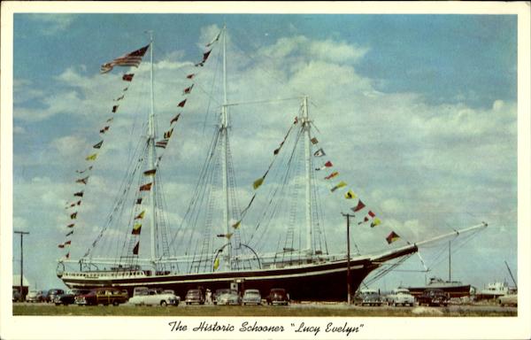 The Historic Schooner Lucy Evelyn Boats, Ships