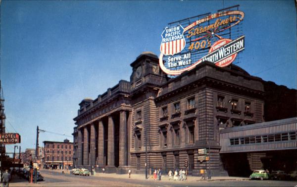 Chicago And Northwestern Station Illinois