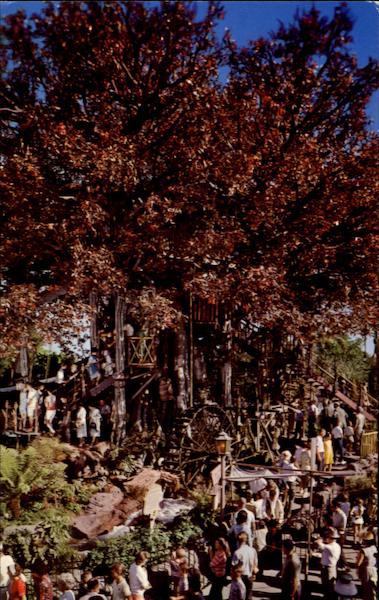 Rising 70 Feet Over The Jungle In Adventureland Disney