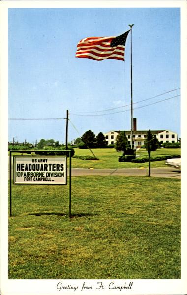 Greetings From Ft. Campbell Fort Campbell Army