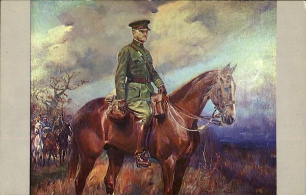 Equestrian Portrait Of General Of The Armies John J. Pershing