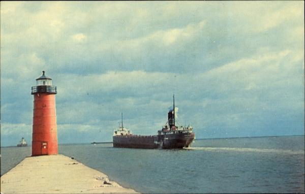 Entrance To Milwaukee Harbor Wisconsin