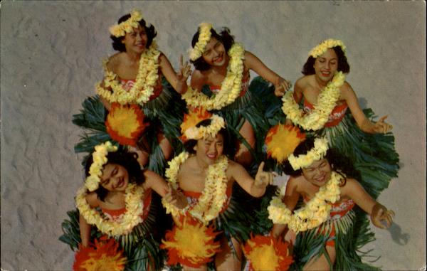 Beautiful Hawaiian Dancers