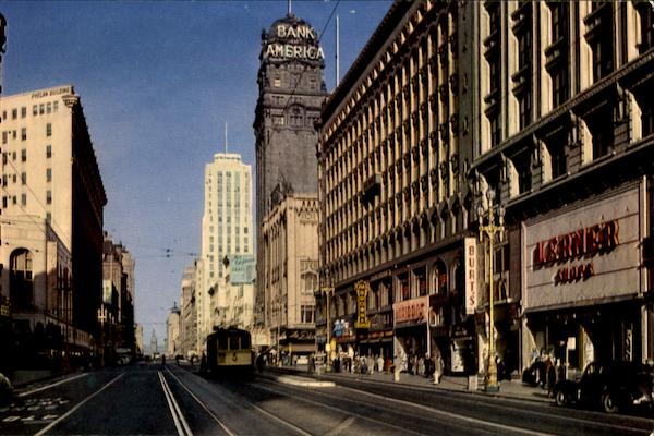 Market Street San Francisco California
