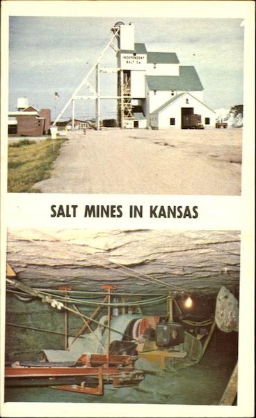Salt Mines In Central Kansas