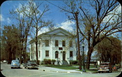 Soldiers And Sailors Memorial Library Building Geneva, NY Postcard Postcard