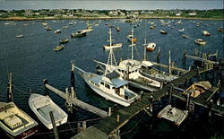 Sakonnet Harbor Rhode Island Postcard Postcard