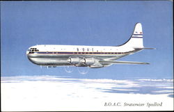 B. O. A. C. Stratocruiser Speedbird Postcard