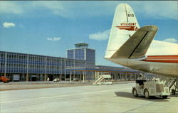 Scene At Kelly Lake International Airport Postcard