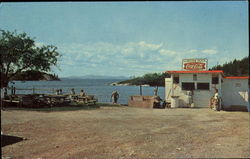 The Lobster Pool Little Deer Isle, ME Postcard Postcard