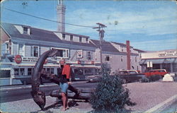 A Stock Anchor Cape Cod, MA Postcard Postcard