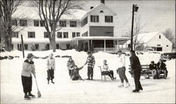 Skating Rink And Main House Skating Rink And Main House