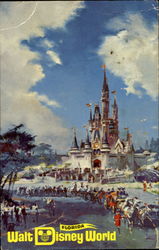 Magic Kingdom Theme Park Postcard