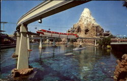 Disneyland Monorail Postcard